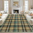 thumbnail image 1 of 8'x10' Modern Washable Area Rugs for Living Room Tartan Ultra Soft Rug for Bedroom Farmhouse Non Slip Throw Rugs for Home Office, 1 of 7