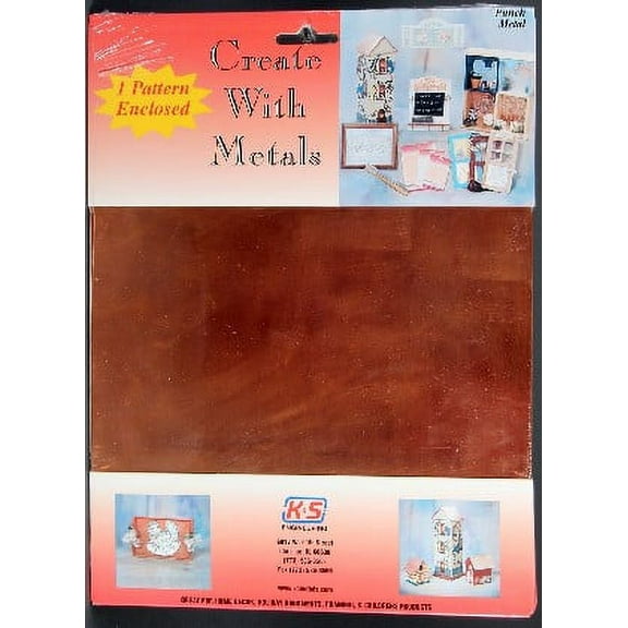 8"x10" Punch Metal Copper Sheet