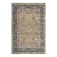 thumbnail image 1 of 8" x10" Washable Area Rug - Persian Boho Vintage Design, Ultra-Thin Foldable Low Pile Rug, Non-Shedding Pet & Kid Friendly for Bedroom, Dining Room, Home Office, Camel, 1 of 7