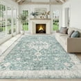 thumbnail image 1 of CHITOOMA 8'x10' Boho Area Rugs for Living Room, Machine Washable Floral Area Rug with Non-Slip Backing, Stain Resistant Non-Shed Carpet for Bedroom, Dining Room, Dorm, Office, 1 of 10