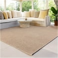 thumbnail image 1 of 8'x11' Soft Indoor/Outdoor Hobnail Style Area Rugs. Lightweight and Flexible for Easy Cleaning and Transport (Color: Taupe), 1 of 8