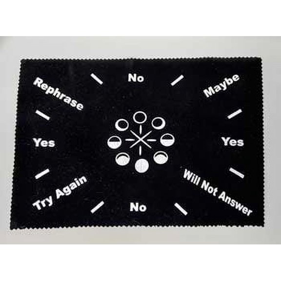 8"x12" Moon Phase pendulum mat