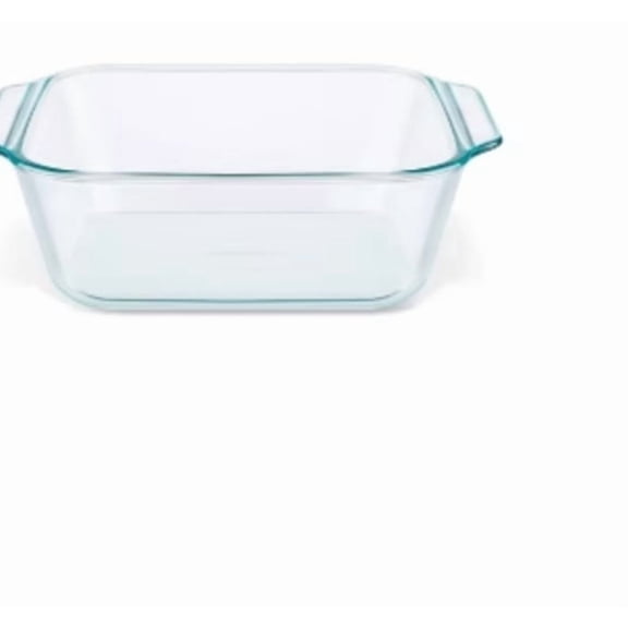 8"x8" Deep Dish Baker: Glass Baking Dish, Square, Oven & Microwave Safe, 2.5 Qt Capacity, Dishwasher & Freezer Safe