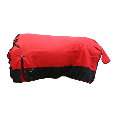 80" 1000D Turnout Waterproof Horse WINTER Coat BLANKET Red 105