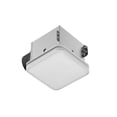 80 /110 CFM Ceiling Mount Room Side Installation Square Bathroom