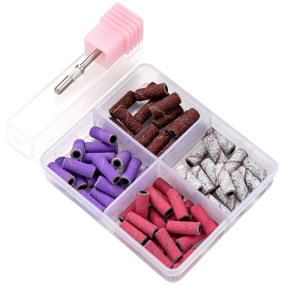 80/120/150/180/240 Grits Sanding Bands for Nail Drill Sanding Bands for Nail