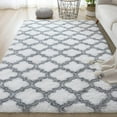 thumbnail image 1 of Kozart 80*160cm Pacapet Fluffy Area Rugs, Geometric Shag Rug for Bedroom, Plush Furry Rugs for Living Room, Fuzzy Carpet for Kid's Room, Nursery, Home Decor, 1 of 7