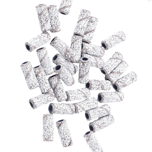 80# 180# 240# Electric Machine Drill Bits Art Sanding Bands UV Gel Acrylic Polish Remover for Supply