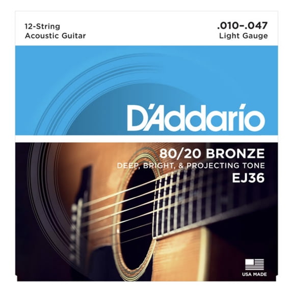 80/20 BRONZE 12 STRING LIGHT