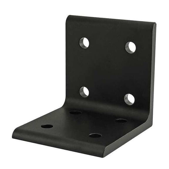 80/20 Inside-Corner Bracket,15 Series 4304-BLACK