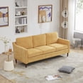 thumbnail image 1 of Modern 80.31'' Upholstered Sofa with Wooden Legs, 1 of 9