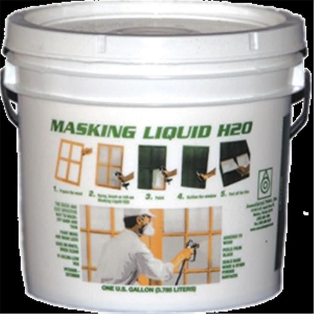 80-400-1 1 Gallon Clear Masking Liquid H2O