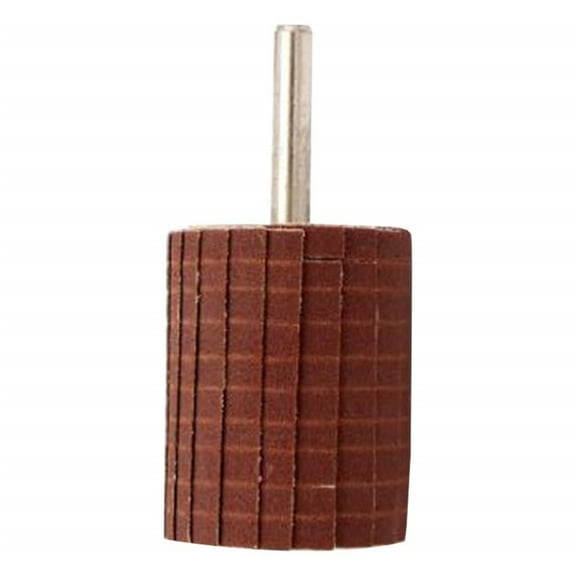 80~600 Grit Grinding Polishing Wheel Cylindrical Shape Sanding Wheel Emery Cloth Wire Striping Polishing Wheel Enduring