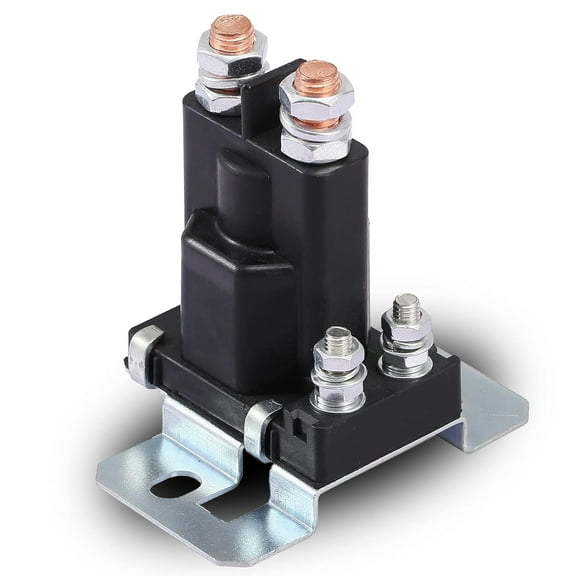 80-AMP 12V Battery Isolator Relay - 4 Pin Heavy Duty SPST - Prevents Primary Battery Discharge