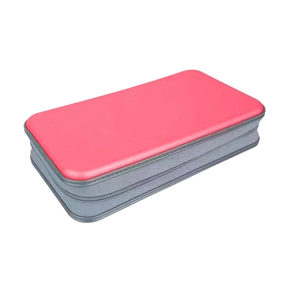 80-Capacity CDs Package Case Portable CDs Sleeve Reliable Storage Bag Protective Cover for Office Car Travel Accessory