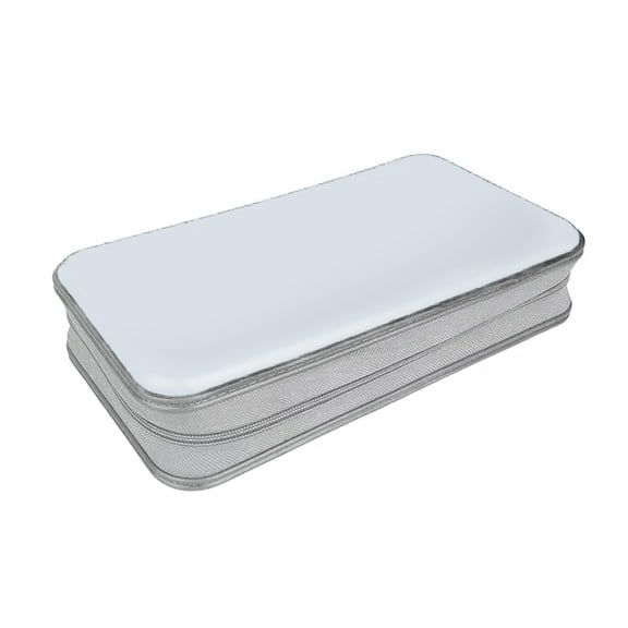 80-Capacity CDs Package Case Portable CDs Sleeve Storage Bag Protective Cover for Office Car Travel Accessory
