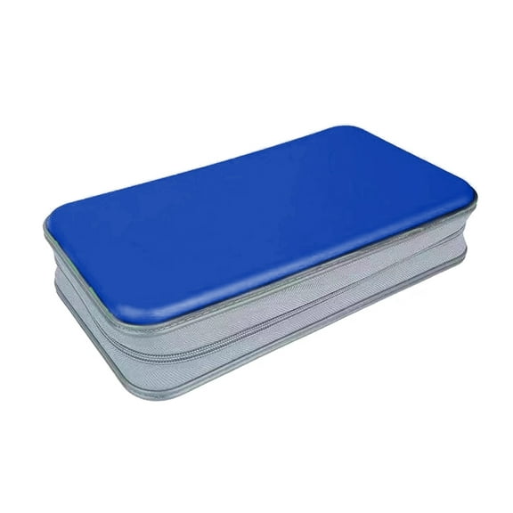 80-Capacity CDs Package Case Portable CDs Sleeve Storage Bag Protective Cover for Office Car Travel Accessory