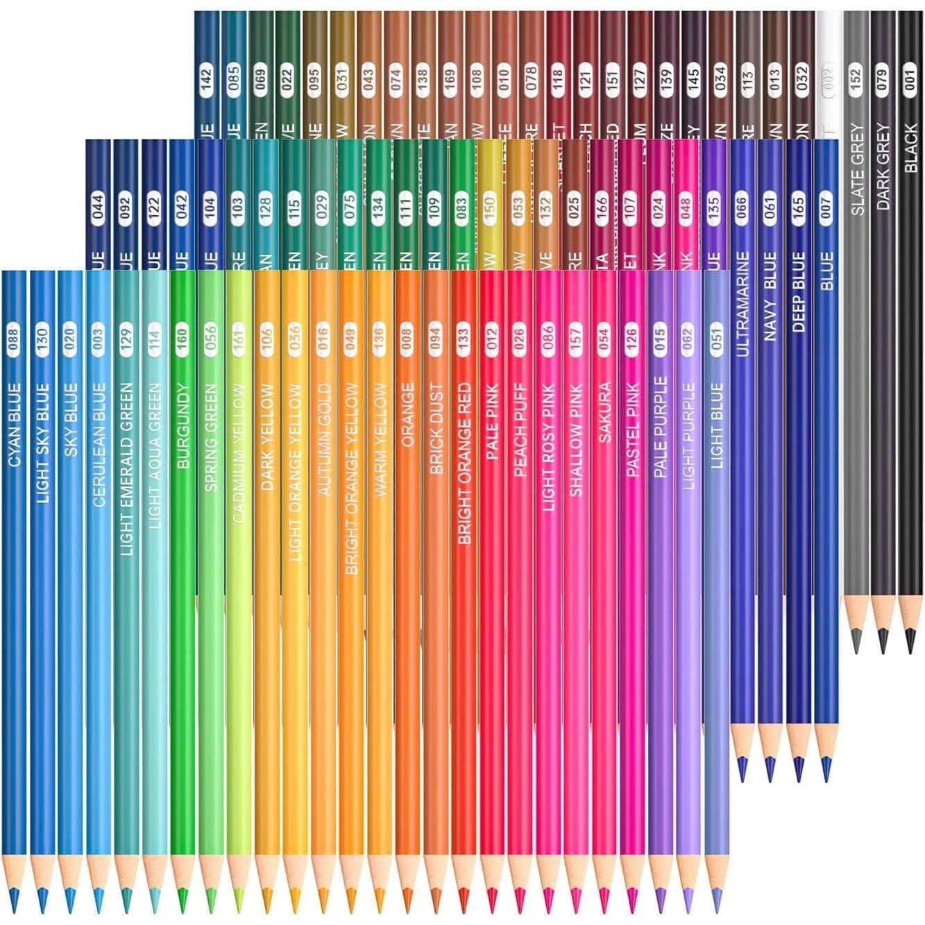 80 Colored Pencils, Colored Pencils for Adult Coloring, Soft Core Color Pencil,