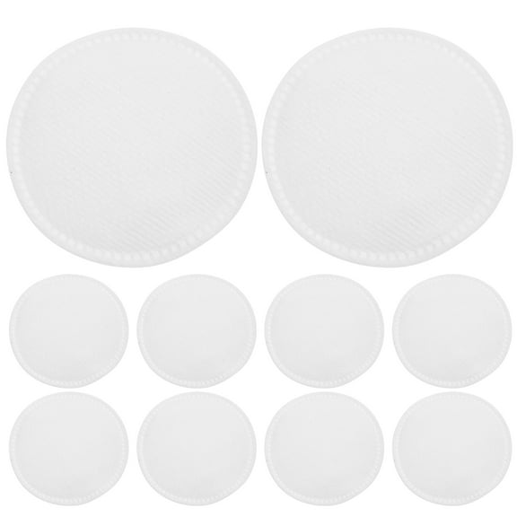 80 Cotton Makeup Remover Pads: Double-sided Cleansing Wipes for Salons