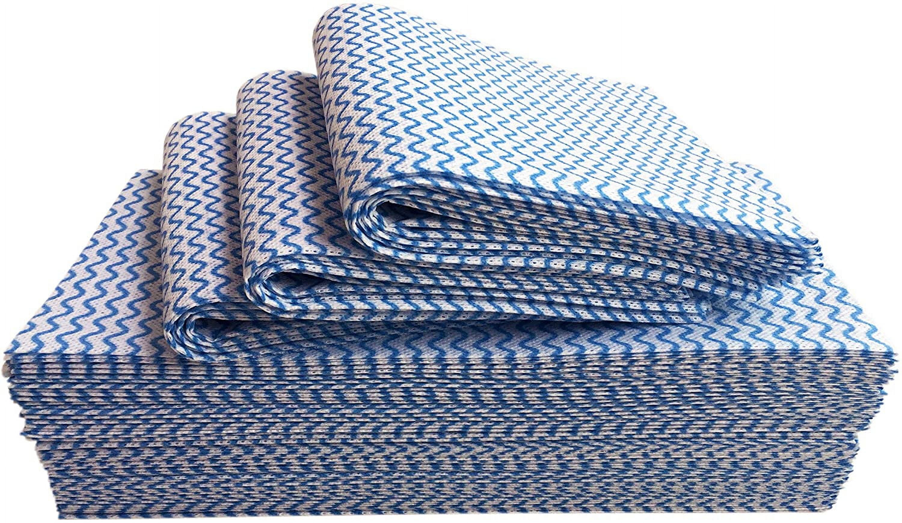 Nialnant 8 Pack Dish Rags,100% Cotton Dish Towels for Kitchen,Super  Absorbent Kitchen Dish Cloths,Dish Rags with Hanging Loop,12x12 Inches,Navy  Blue