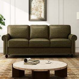 Chesterfield Sofas for Living Room, Rolled Arm 3-Seater