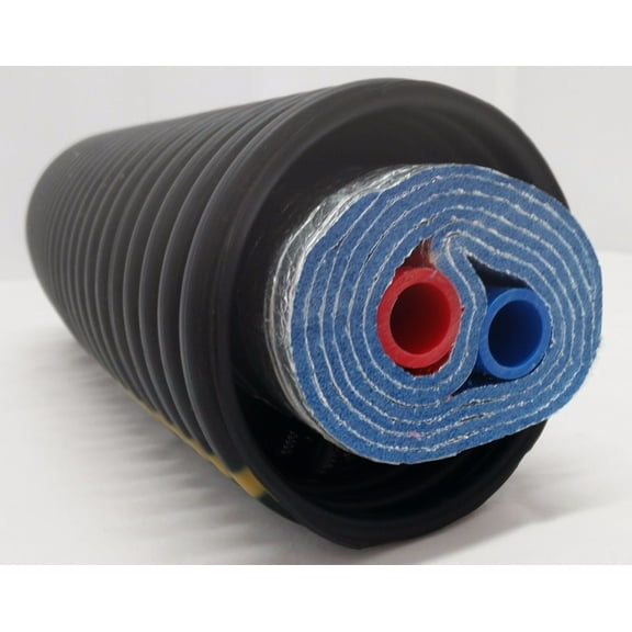 80 Ft of Commercial Grade EZ Lay Five Wrap Insulated 11/4" NB PEX Tubing