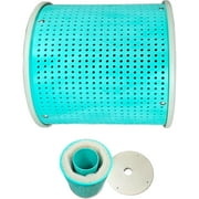 80 Gallon Big Foot Filter w/Filter Matting for Lake & Pond Irrigation pump, fountains, irrigation sprinkler pump