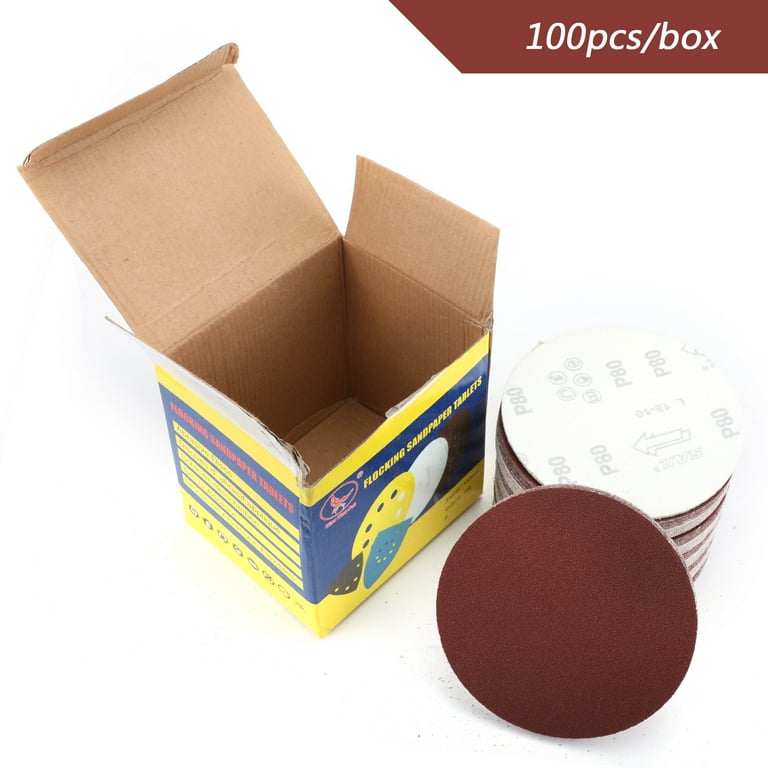 80 Grit 100 PCS 6