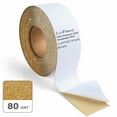 80 Grit Gold Longboard PSA Self Adhesive Sandpaper 22 Yards Long by 23