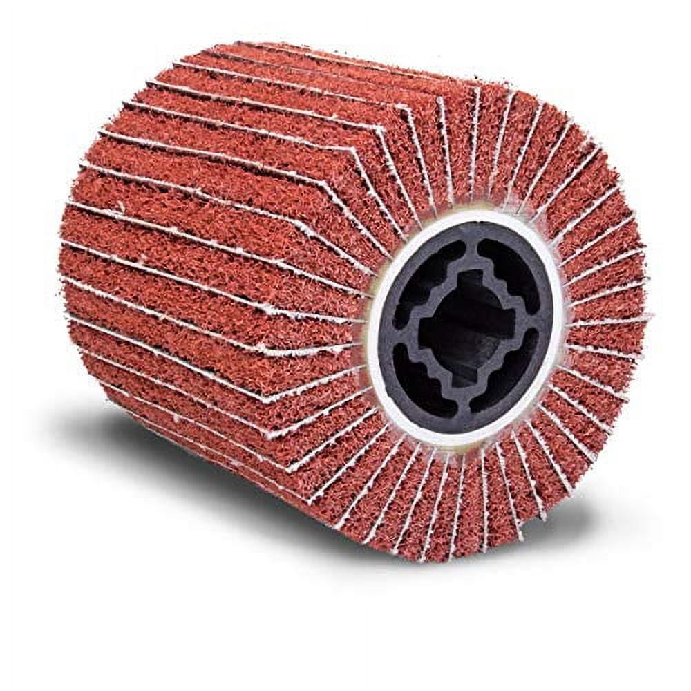 80 Grit Interleaf Stripping Drum Paint Stripper Surface Conditioning Tool 4" Drum Multi