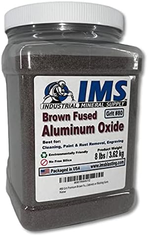 Sandblaster Gun Brown Aluminum Oxide Sand Blasting Media