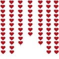 thumbnail image 1 of 80 Heart Garland Red & Pink- Valentines Day Decoration, Hanging Hearts, Valentines Day Banner, Hanging Valentines Garland, Valentine's Day Decorations, Large Heart Valentines, 1 of 9