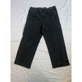 thumbnail image 1 of $80 Inc Womens Embroidered Pocket High Rise Straight-Leg Jeans Black Size 16, 1 of 9