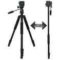 thumbnail image 1 of 80" Inch Heavy Duty Camera Tripod for DSLR Cameras/Camcorders, 1 of 9