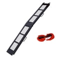 thumbnail image 1 of 80 Inch Steel Folding Loading Ramp, 500 LBS Capacity, Portable Motorcycle ATV Ramp for Pickup Truck, Black, 1 Pack, 1 of 10