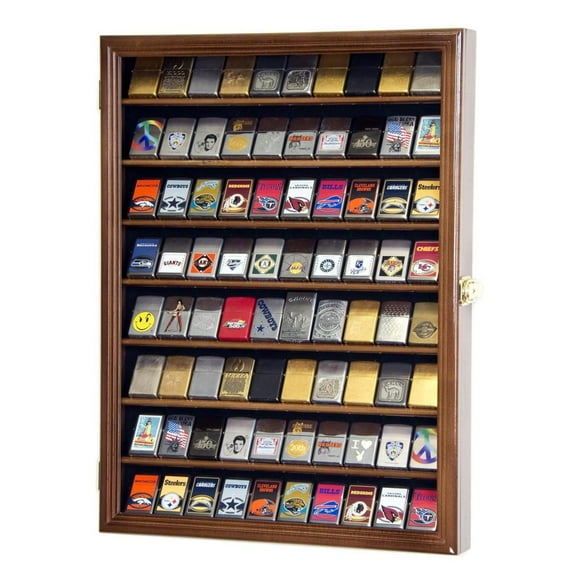 80 Lighter Display Case Cabinet