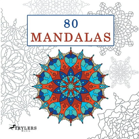 80 Mandalas: Das Mandala Malbuch, (Paperback)