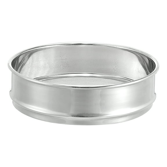 80 Mesh Lab Sieve 8" Diameter Test Sieve 304 Stainless Steel Wire Cloth (0.2mm) for Industrial Laboratory