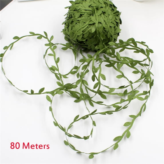 80 Meter Artificial Vines Hanging Wreath Decorations Wedding Wall Hanging Crafts, 80 Meters Artificial Vines Hanging Plants Wreath Accessory Wedding Wall Crafts