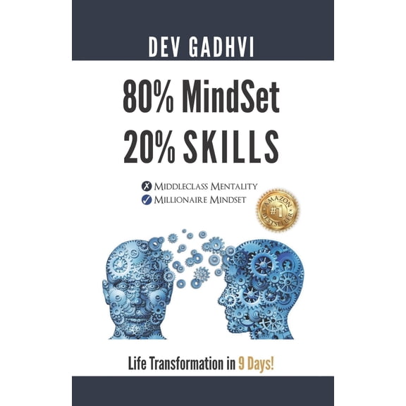 Pre-Owned 80%Mindset 20%Skills (Paperback) 1983129453 9781983129452