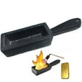 thumbnail image 1 of 80 Ozt Cast Iron Loaf Bar Ingot Mold With Handle Melting Gold Silver Copper Scra, 1 of 4