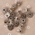 thumbnail image 1 of 80 Pack Metal Sewing Machine Bobbins Universal Fit for Domestic Machines Durable Empty Spools High-Speed Smooth Stitching Essential Sewing Accessories for Quilting Crafting Projects, 1 of 6