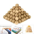 thumbnail image 1 of 80 Pack Natural Cedar Wood Balls – Moisture Absorber & Freshener for Closet Drawer Storage, Includes 20 Small Bags, 1 of 3