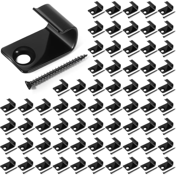 80 Pack Start Clips for Decking, Stainless Steel Deck Universal Decking with Screws and 2 Bit Composite Boards, Hidden Fasteners