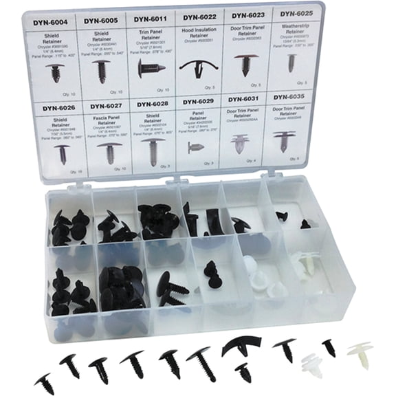 80 Pc. Chrysler Retainer Assortment 39353