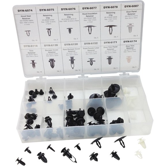 80 Pc. Toyota Retainer Assortment 39355
