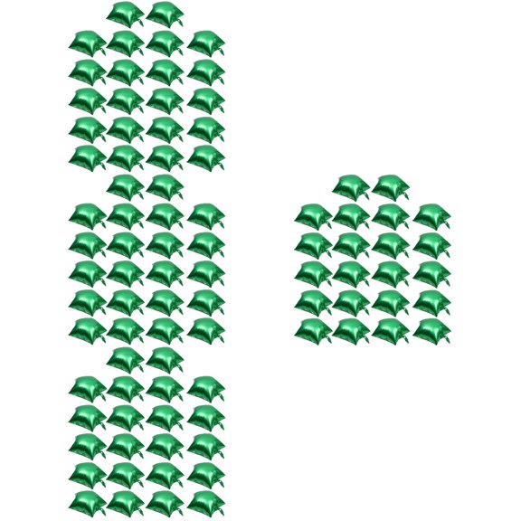 FENGGUIQU 80 Pcs 18 inches Green Five-Pointed Star Foil Balloons St Patrick's Day Decoration