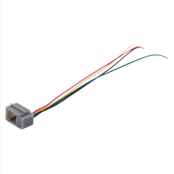 80 Pcs 616E 4P4C RJ9 Female Telephone Connector Adapter W 4 Wires 8cm
