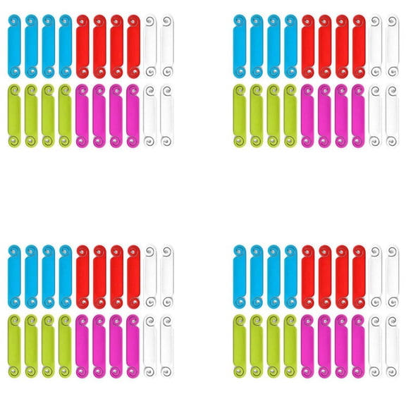 80 Pcs Cable Tags Tags Multicolor Cable Labels Cord Identification Tags for USB Computer Phone Charger