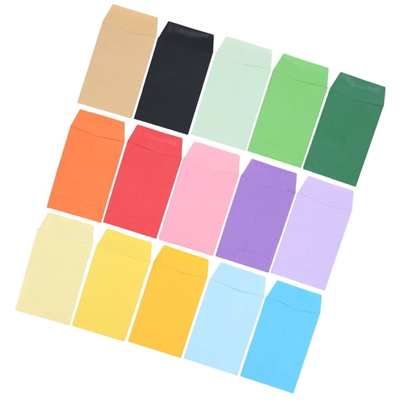 80-Pack Colored Budget Envelopes for Cash, Photo, Letter, and Decorative Use - Durable Cash Budgeting Envelopes Set